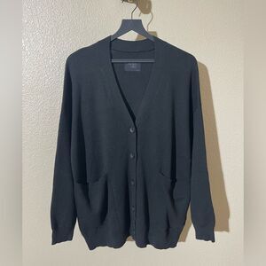 Stellae Dux Elegant Black Women's Cardigan